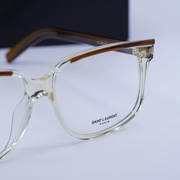 Final Price! Saint Laurent SL599OPT 003 Brown Eyeglasses 58mm - Picture 2 of 11